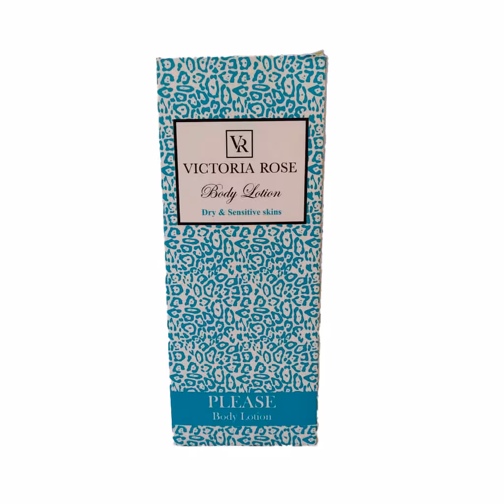 لوسیون بدن پلیز ویکتوریا رز 250 میلیلیتر مناسب پوستهای خشک و حساس | Victoria Rose Please Body Lotion