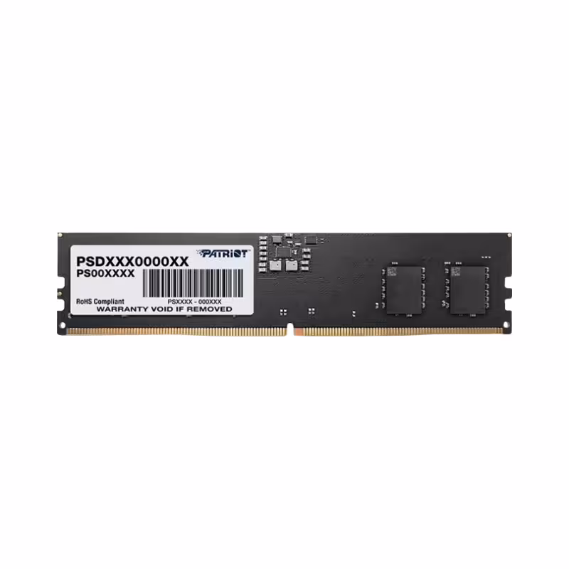 رم دسکتاپ DDR5 تک کاناله 4800 مگاهرتز PATRIOT ظرفیت 32 گیگابایت CL40