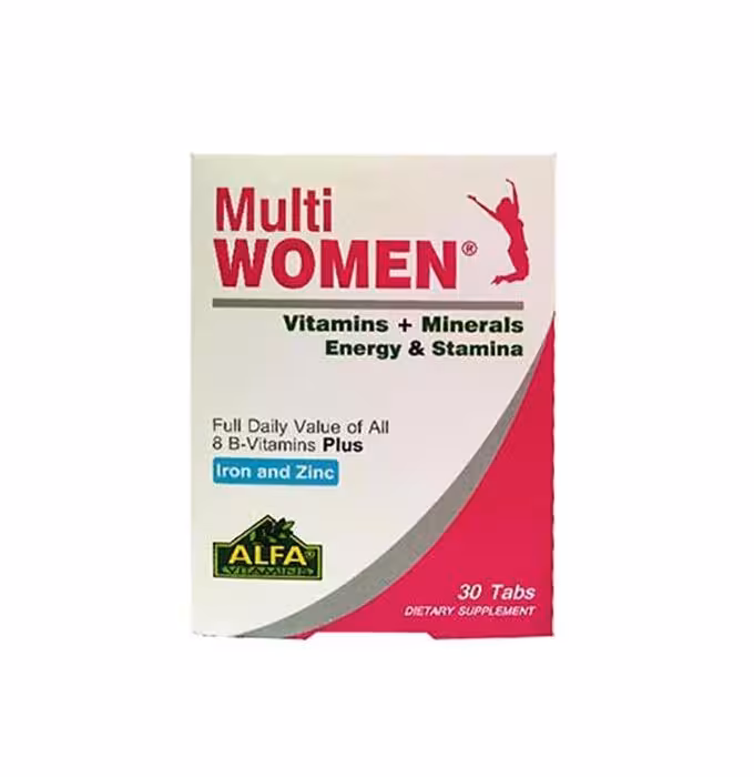 قرص مولتی وومن آلفا ویتامینز