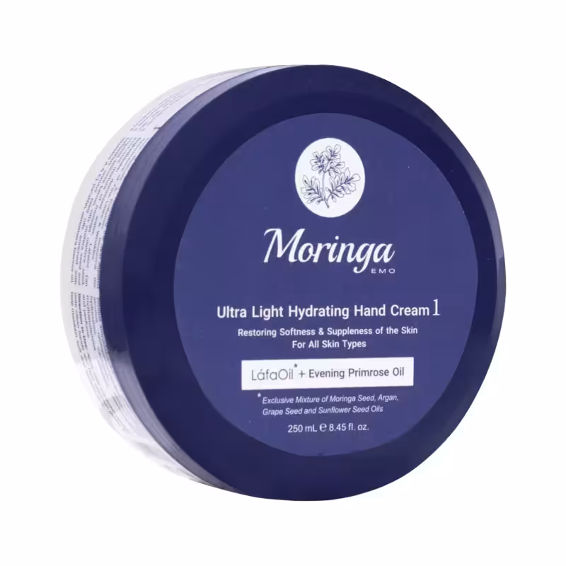 کرم دست فوق سبک و آبرسان مورینگا امو