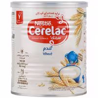 سرلاک گندم به همراه شیر نستله