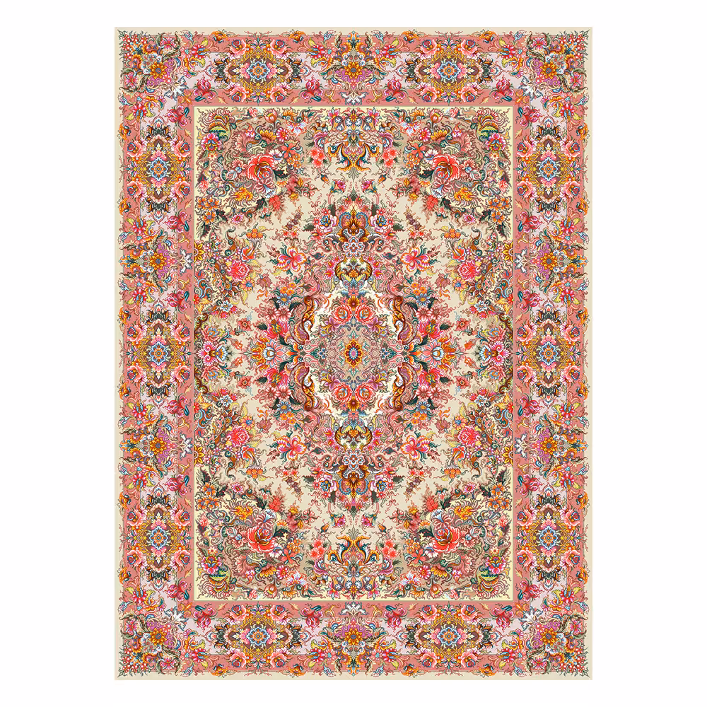 نخ و نقشه فرش دستباف کد 51015