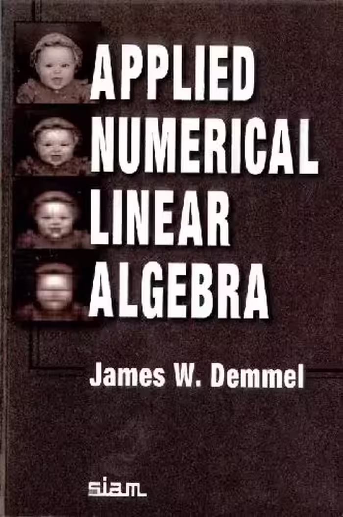 خرید و دانلود نسخه کامل کتاب Applied numerical linear algebra