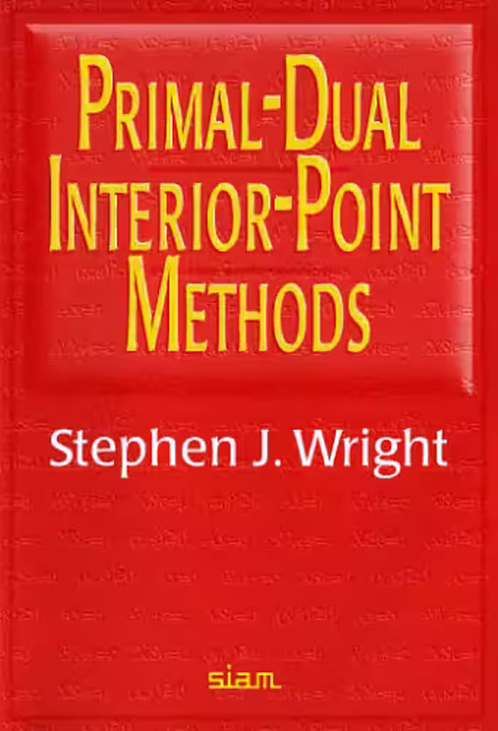 خرید و دانلود نسخه کامل کتاب Primal-dual interior-point methods
