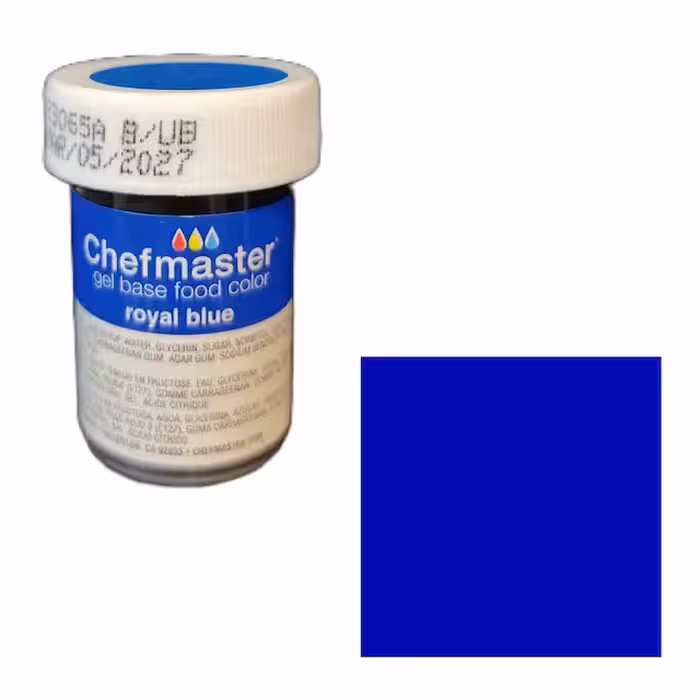 رنگ آبی رویال شف مستر