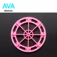 چرخ پروانه ای مناسب برای گیربکس زرد با قطر 72 میلی متر