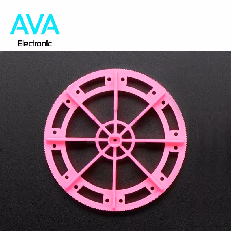 چرخ پروانه ای مناسب برای گیربکس زرد با قطر 72 میلی متر