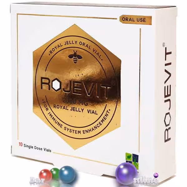 ژل رویال روژویت زیست تخمیر ویال خوراکی10عددی