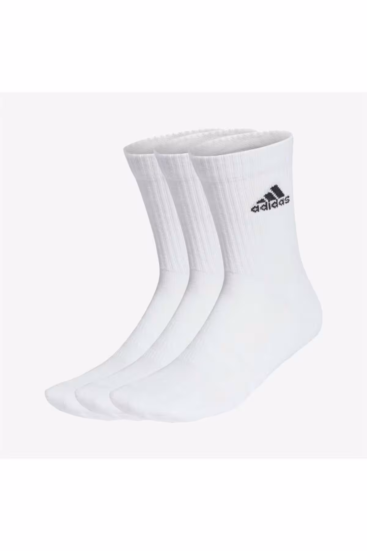 جوراب ورزشی سفید مردانه و زنانه مچ دست کوسن 3 جفت adidas