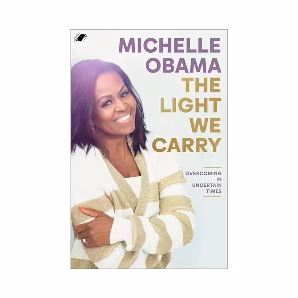 کتاب THE LIGHT WE CARRY اثر MICHELLE OBAMA انتشارات معیار اندیشه کدm046
