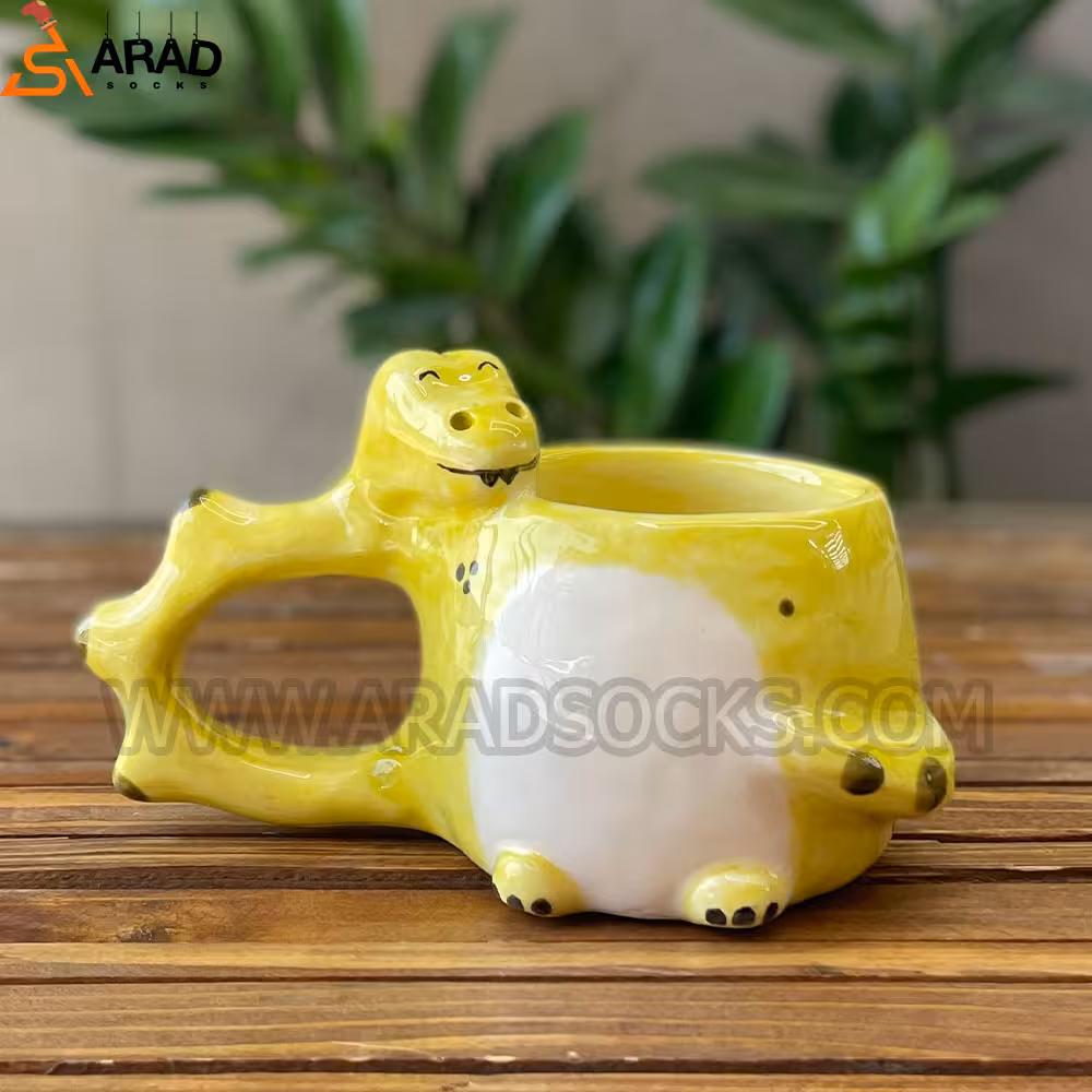 ماگ دستساز طرح دایناسور