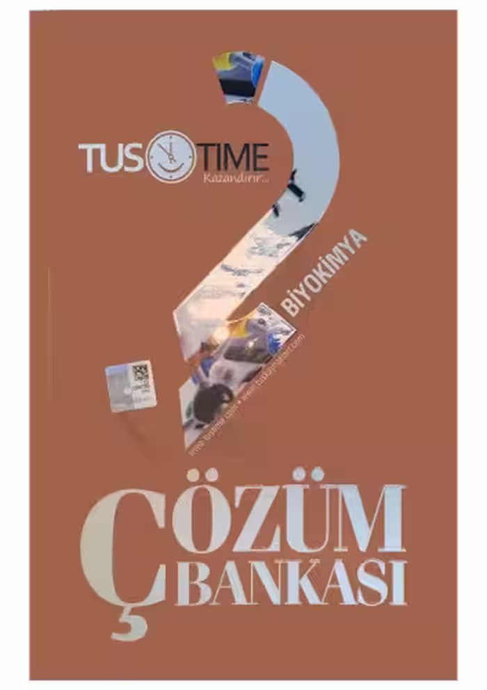 خرید و دانلود نسخه کامل کتاب Tustime Biyokimya Çözüm Bankası