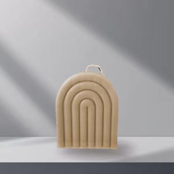 شمع دکوری رنگین کمان نسکافه ای