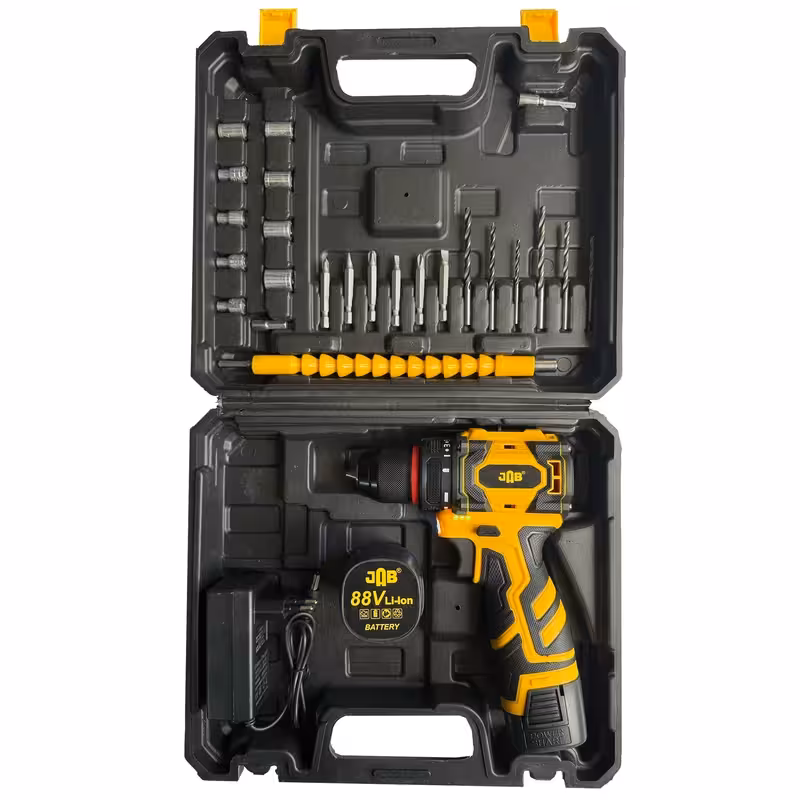 پیچ گوشتی شارژی جاب مدل JB-9988 مجموعه 40 عددی