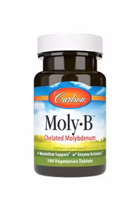 قرص مولیبدنوم (Moly-B) برند Carlson ـ بسته 100 عددی