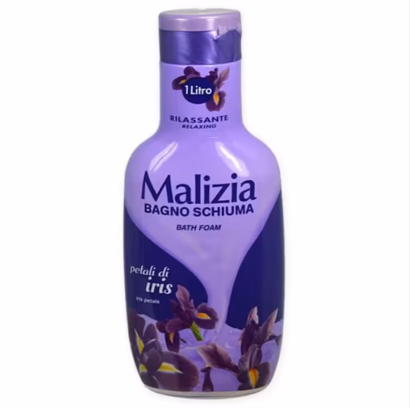 فوم حمام زنبق مالیزیا Malizia iris حجم 1000 میلی لیتر