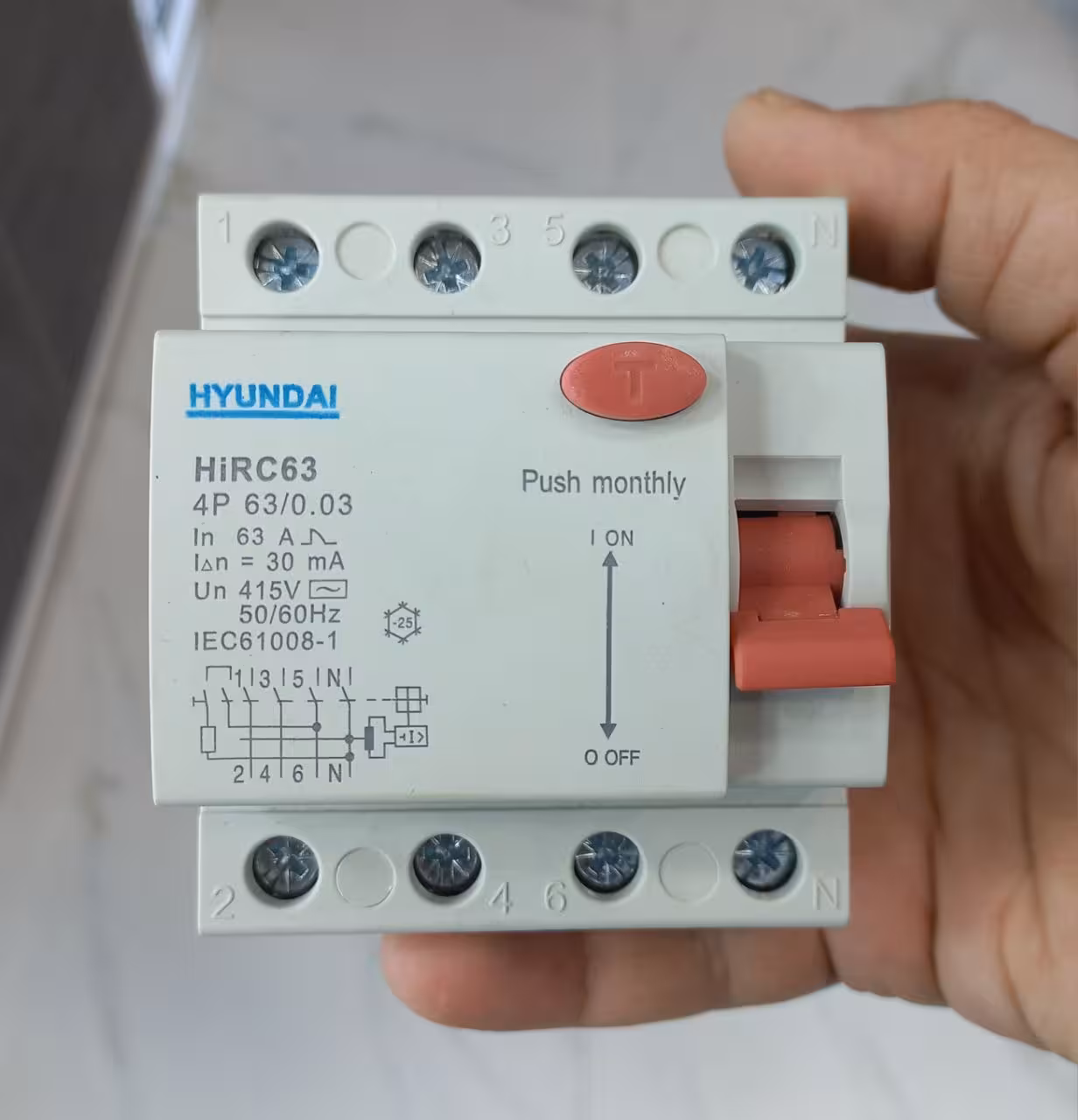 محافظ جان 3فاز هیوندای 63 آمپر