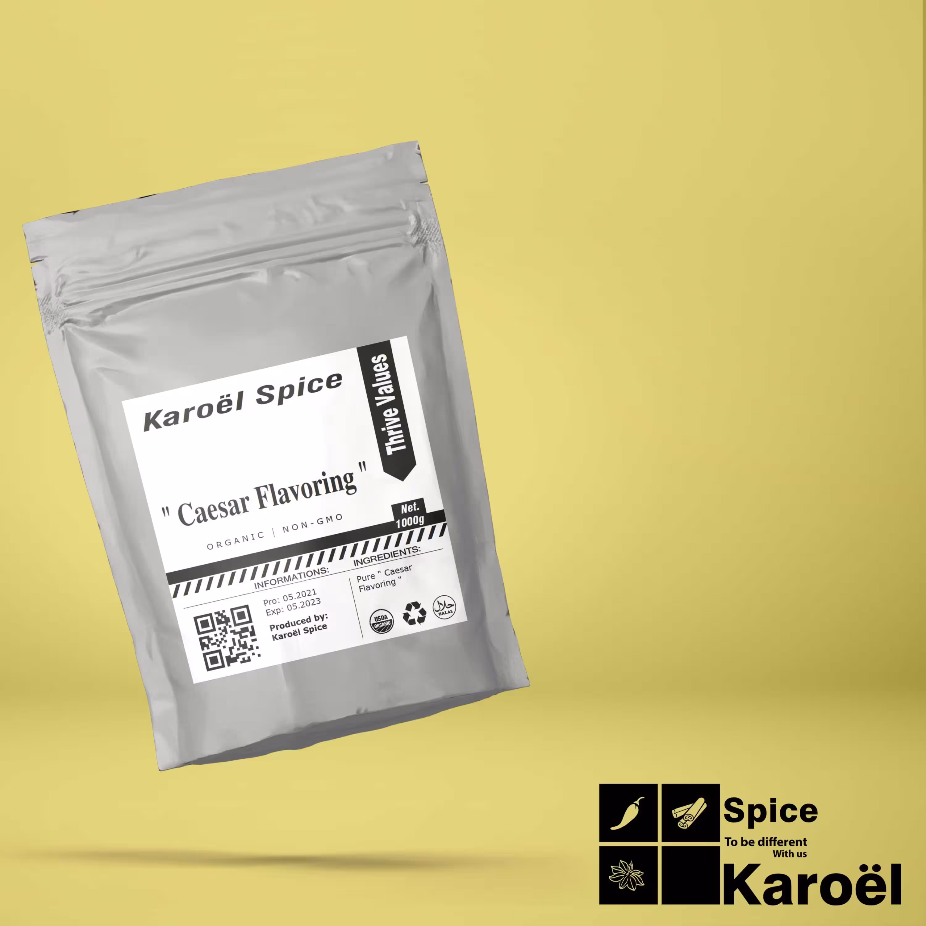 طعم دهنده سزار1000گرم(کاروئل اسپایس)