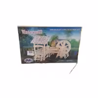 پازل 3 بعدی چوبی سه لایه طرح آسیاب آبی