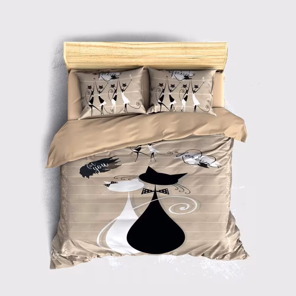 سرویس روتختی سه بعدی چیداری مدل کت - چی داری