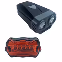 چراغ جلو و عقب دوچرخه کیاکو مدل F5-B5 | کالا مکس