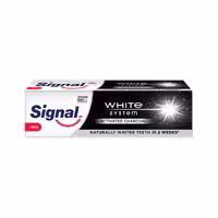 خمیر دندان زغالی سیگنال مدل Activated Charocal حجم 75 میلی لیتری