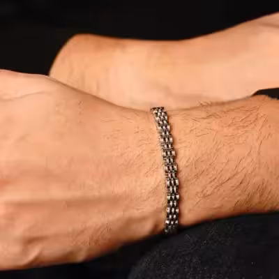 دستبند استیل رولکس . برای مردان موفق و تاثیرگذار.