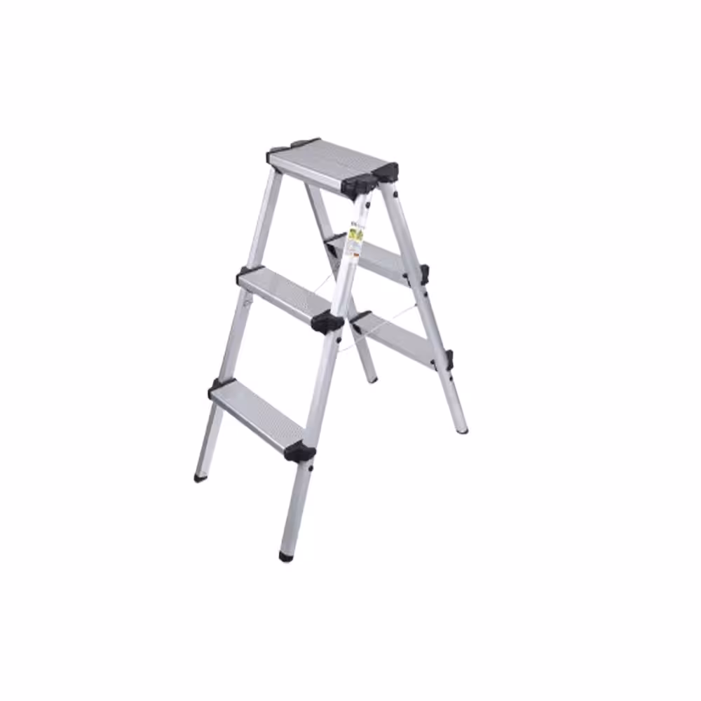 نردبان 3 پله دوطرفه آلمینیوم وارداتی