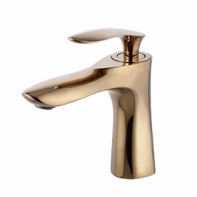 شیر روشویی البرز روز مدل کلودی طلایی مات