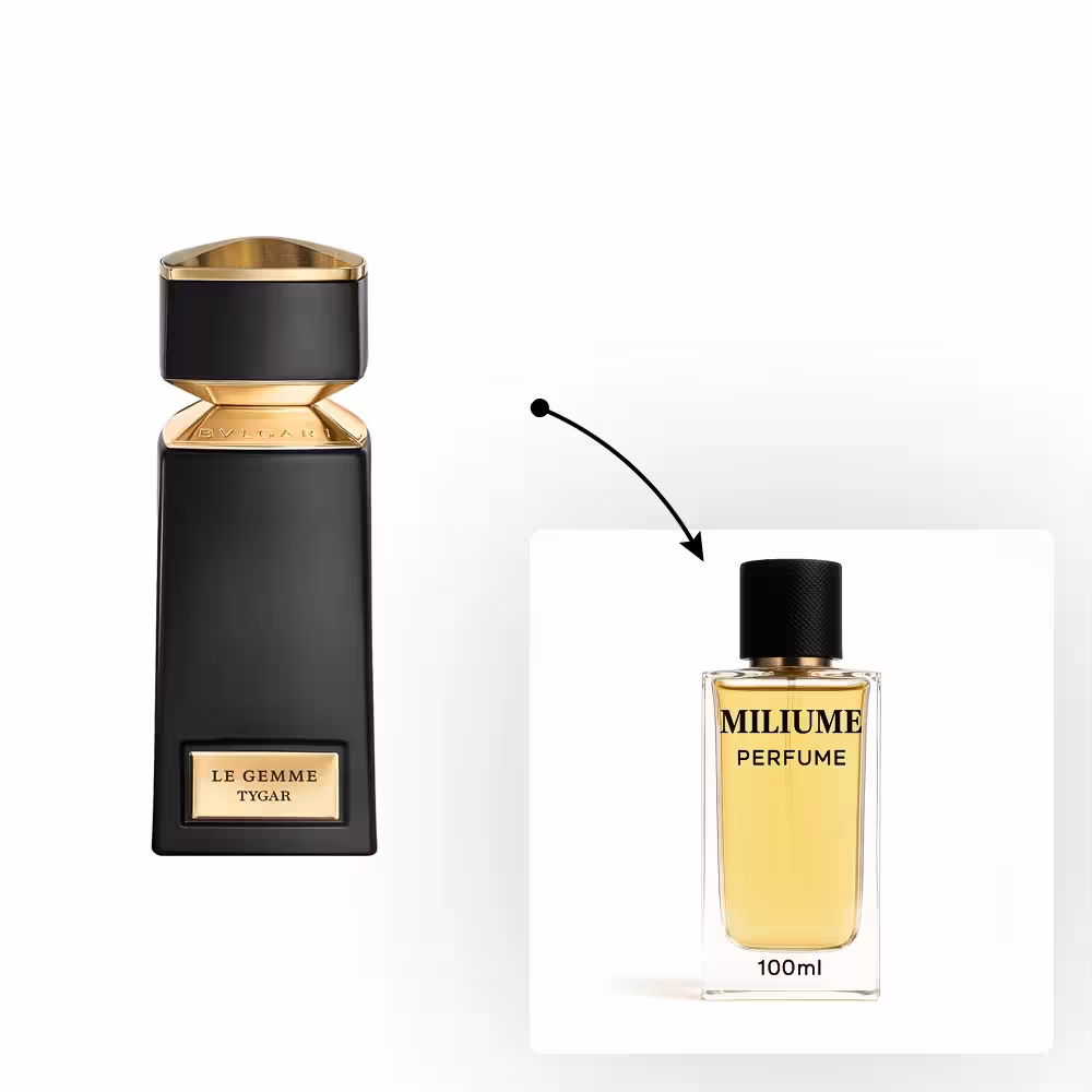 اسانس عطر Bvlgari Tygar برند kpf - کد 2599 - بولگاری تایگار 100ML - میلیوم پرفیوم