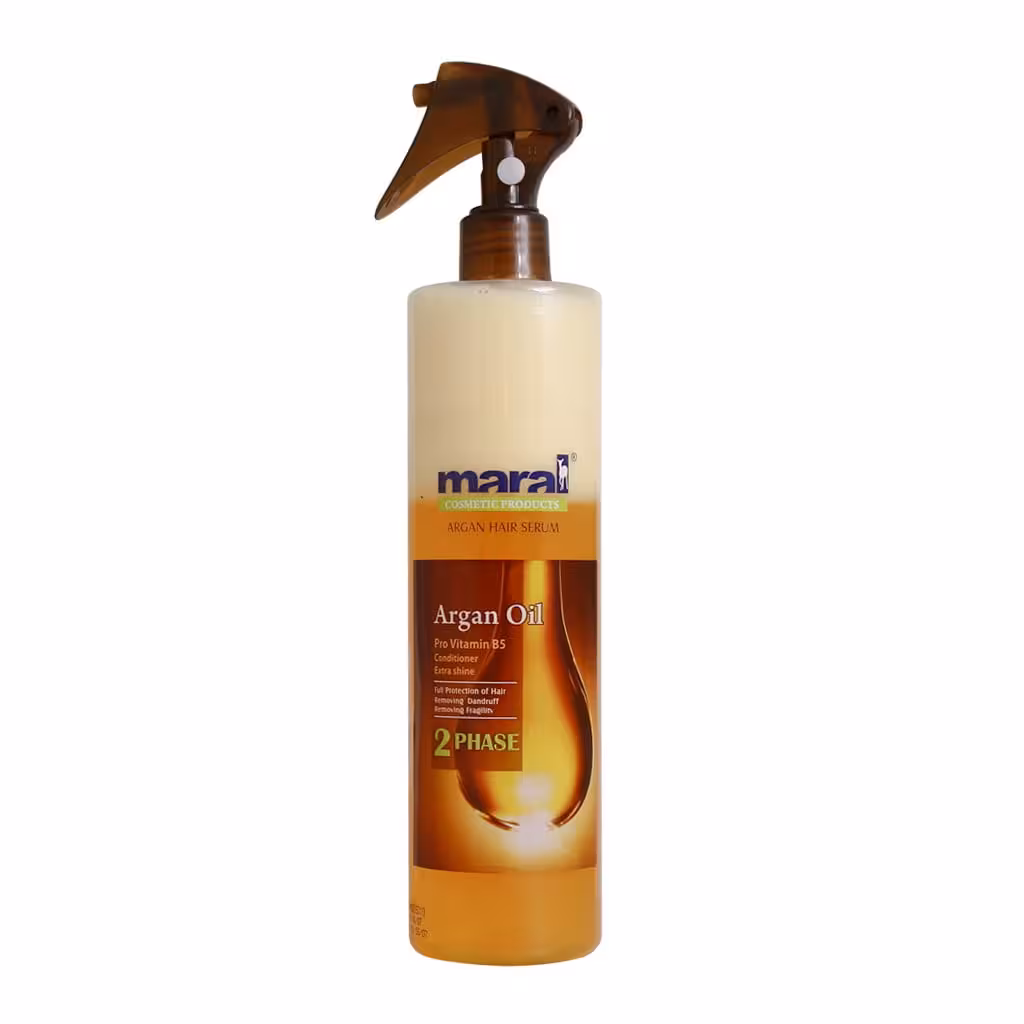 سرم مو دو فاز مارال مدل روغن آرگان حجم 450ml