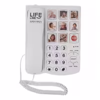 تلفن رومیزی سالمندان آسان تماس لایف‌لاین Lifeline