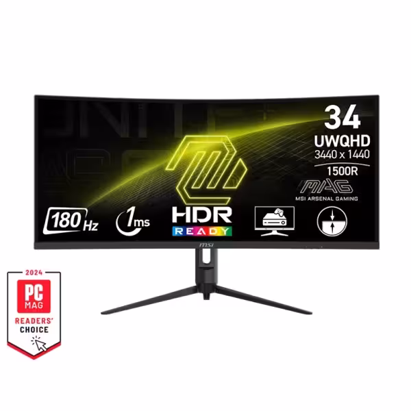 مانیتور 34 اینچ گیمینگ ام اس آی | MSI Optix MAG342CQR E2