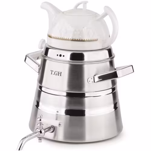 کتری قوری قیطاسی 5.5 لیتری مدل 8950 کف چدن