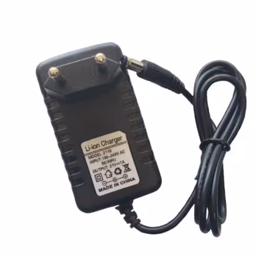 شارژر باتری لیتیوم 5 سل 21 ولت 1 آمپر