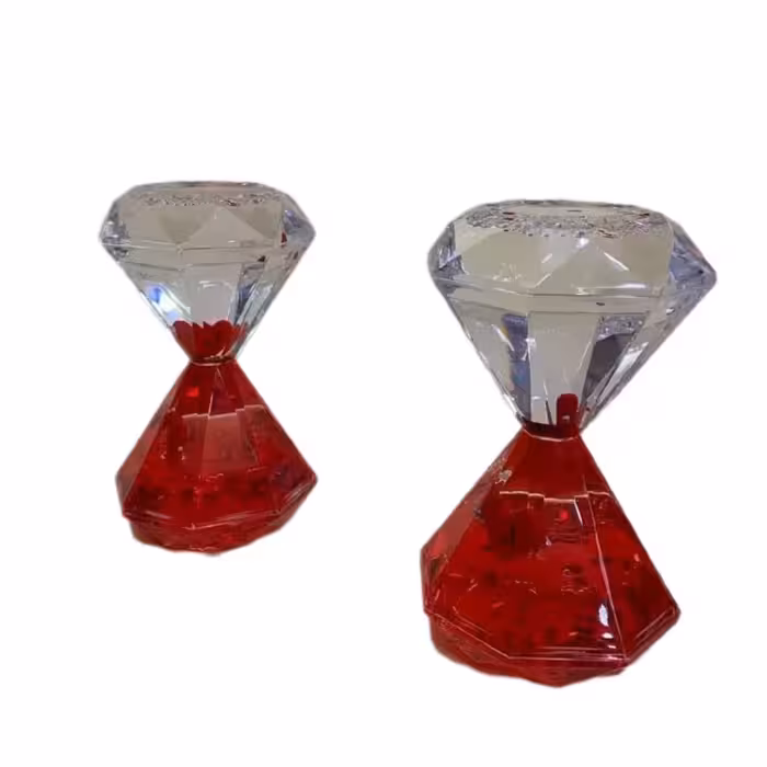 ساعت روغنی طرح الماس