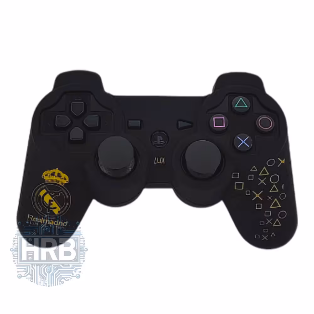 روکش دسته ژله ای PS2/PS3 طرح Real Madrid