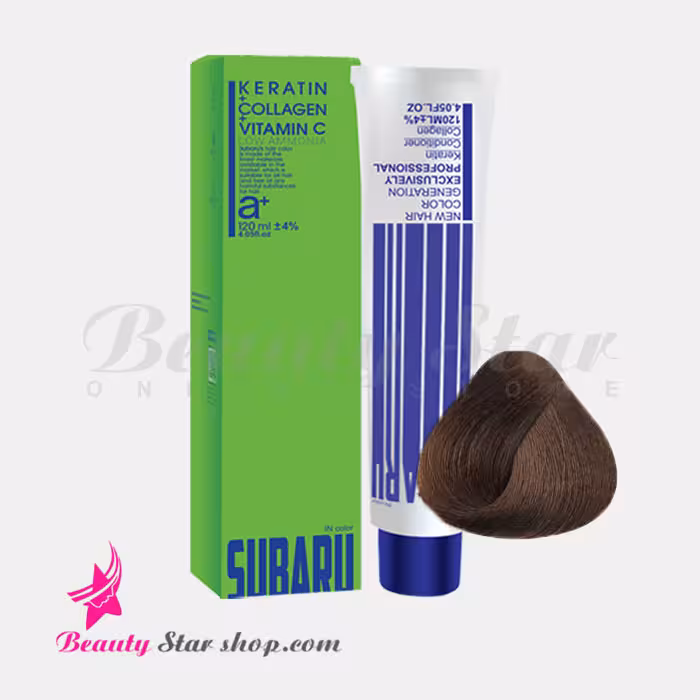 رنگ مو بلوند تیره قوی سوبارو شماره 6.00 حجم 120 میلی لیتر