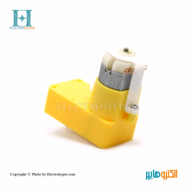 موتور گیربکس دار دوبل رایت 12VDC
