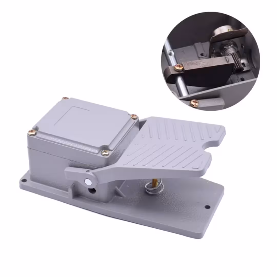 پدال ولومی کلید دار صنعتی مدل (FOOT SWITCH KE12-5K WITCH SWITCH)