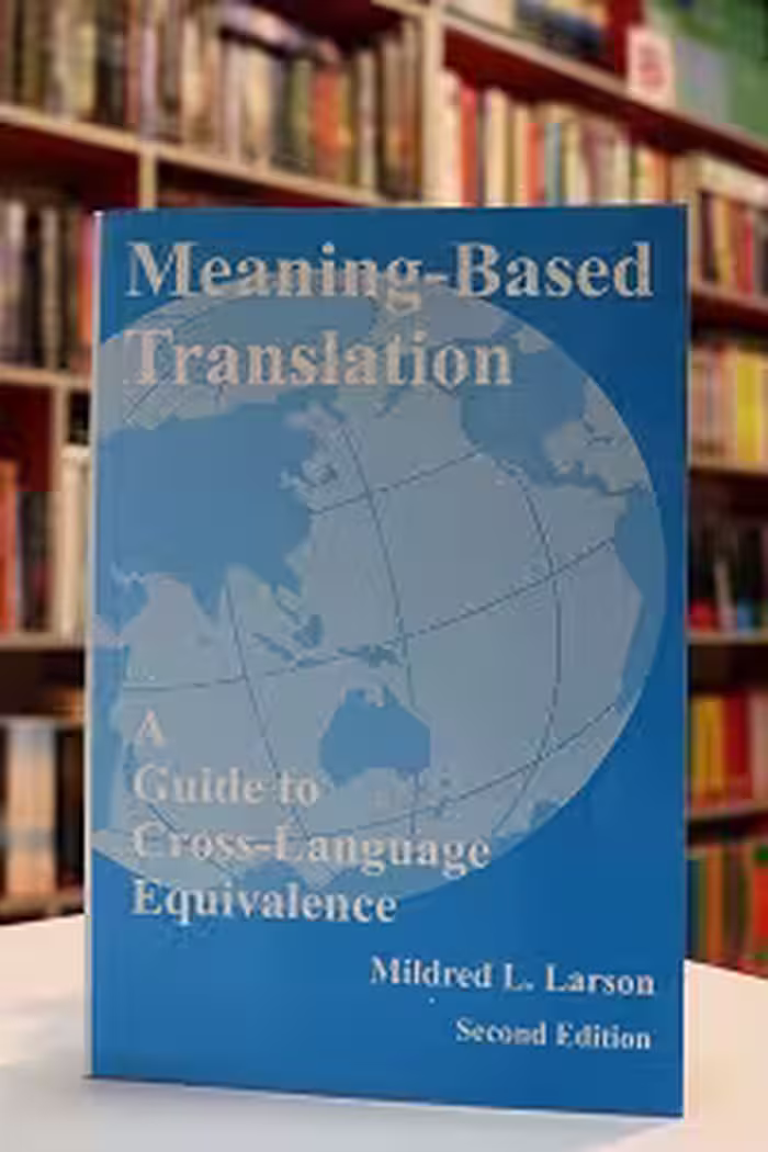 Meaning based Translation 2nd Edition