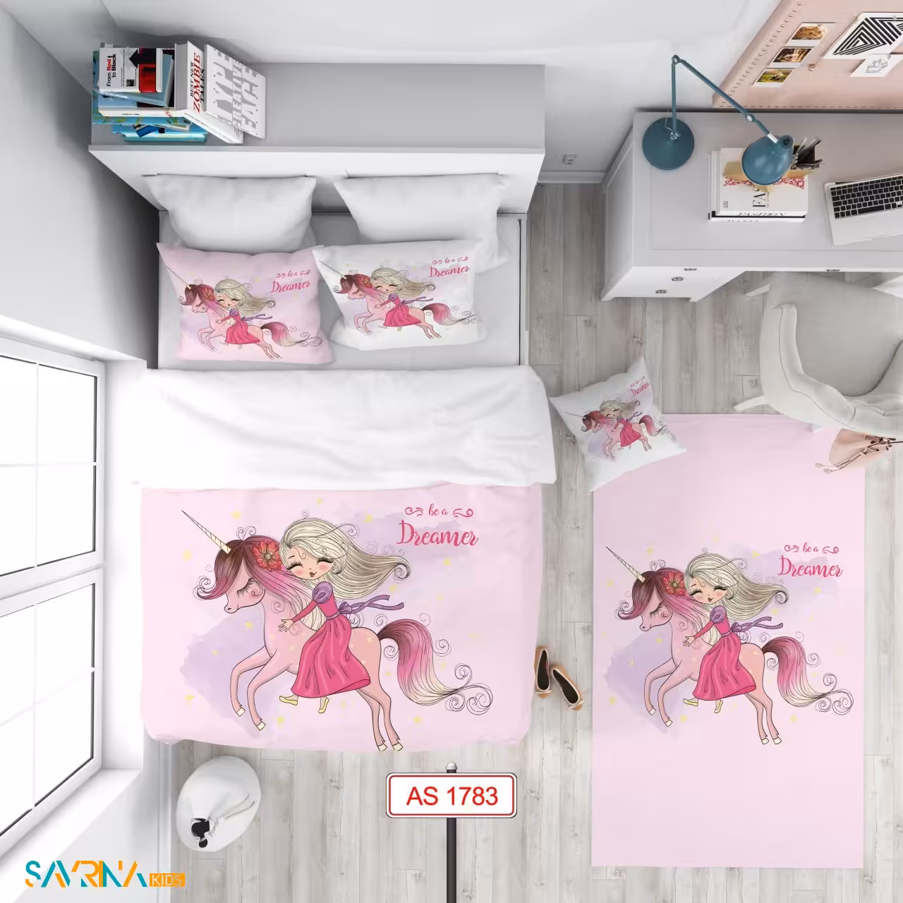 سرویس روتختی طرح شاهدخت یک نفره کد AS1783