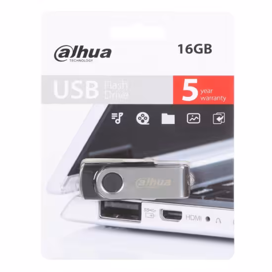 فلش مموری داهوا مدل U116 USB2.0 ظرفیت 16 گیگابایت