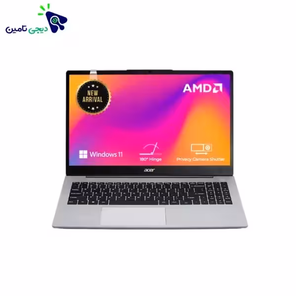 لپ تاپ ایسر مدل Acer Aspire AS15-42 Ryzen7 7730U 16GB 512GB SSD AMD Radeon-مشخصات اورجینال-دارای کامل ترین پورت USB
