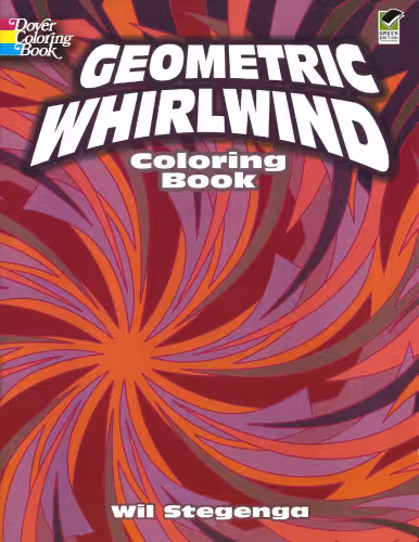 خرید و دانلود نسخه کامل کتاب Geometric Whirlwind Coloring Book (Dover Coloring Books)