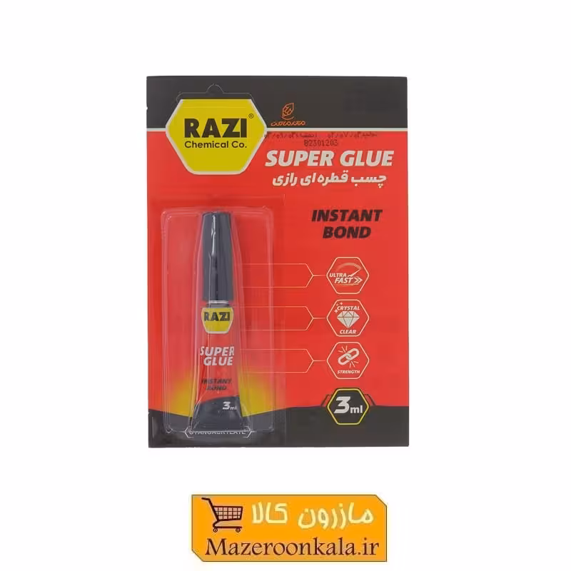 چسب قطره ای Razi Super glue رازی SOO-086