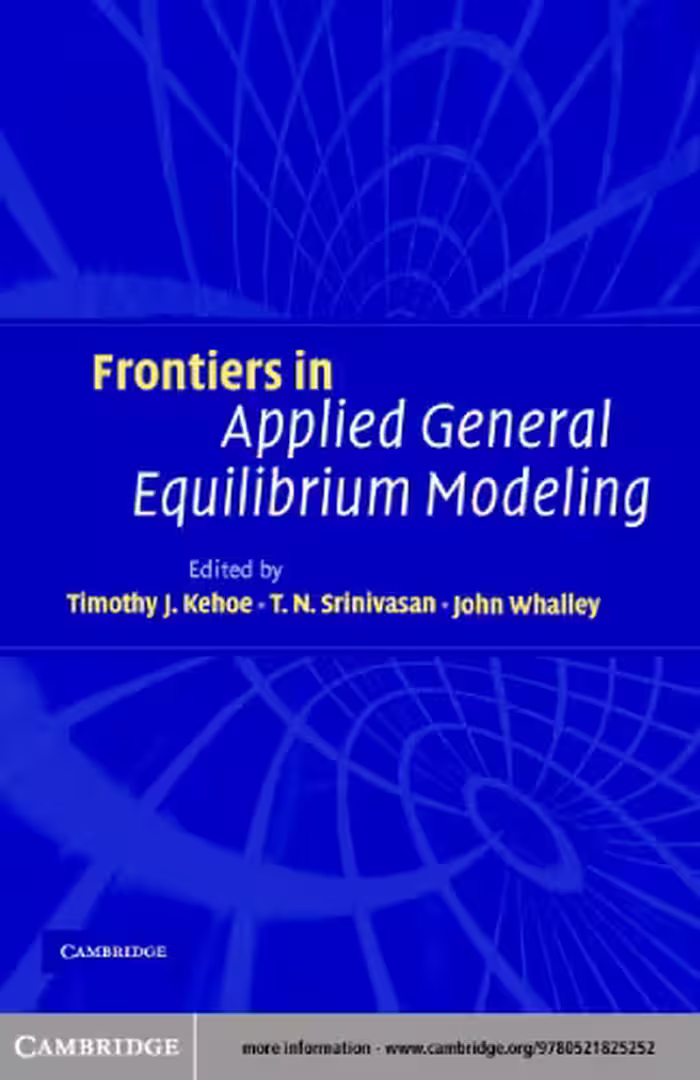 خرید و دانلود نسخه کامل کتاب Frontiers in applied general equilibrium modeling: In honor of Herbert Scarf