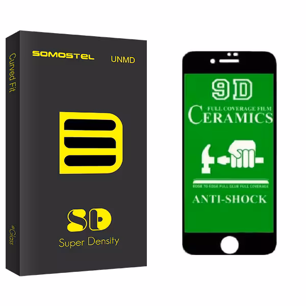 محافظ صفحه نمایش سوماستل مدل Sd Glass مناسب برای گوشی موبایل اپل IPHONE 8 PLUSE