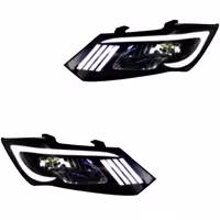 چراغ جلو اسپرت ساینا طرح موستانگ سفید بدون موتور دو عددی