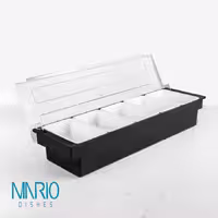 باکس پلاستیکی گیتار 5 خانه، ابعاد 15×50 سانتی‌متر